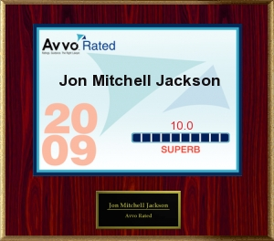 Avvo Rating- “Superb” 10.0 out of 10.0