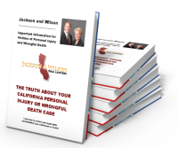Book-California Personal Injury and Wrongful Death- stacked